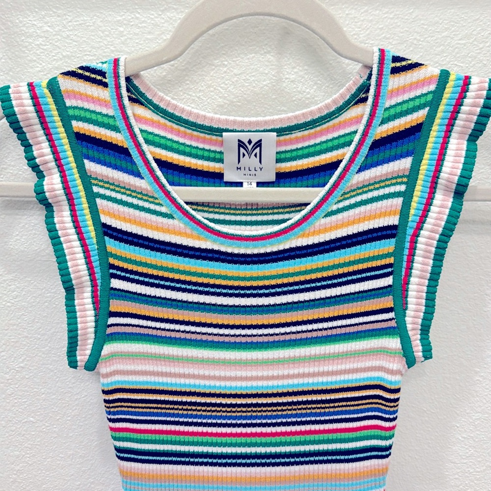 Milly Minis size 14 flare dress